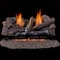 Duluth Forge Ventless Dual Fuel Log Set - 24 In. Split Red Oak, 33,000 Btu, T-Stat DLS-24T-1 - alternate 1